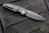 Protech TR-3 Tactical Response 3 Out The Side (OTS) Auto Knife- Black Grooved Handle- Black Magnacut Steel Plain Edge-  TR-3 BT MC