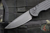 Protech TR-3 SWAT Tactical Response 3 Out The Side (OTS) Auto Knife- Operator Series- Black Grooved Handle- Black Blade- Black Hardware- Tritium Button Inlay TR-3 SWAT Operator