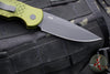 Protech TR-3- Tactical Response 3 Out The Side (OTS) Auto Knife- Green Fish Scale Handle- Black Plain Edge TR-3 X1 Green
