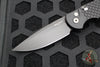 Protech TR-3- Tactical Response 3 Out The Side (OTS) Auto Knife- Military Issue- Black Fish Scale Handle- Black Plain Edge TR-3 X1 M
