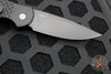 Protech TR-3- Tactical Response 3 Out The Side (OTS) Auto Knife- Military Issue- Black Fish Scale Handle- Black Plain Edge TR-3 X1 M
