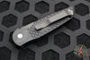Protech TR-3- Tactical Response 3 Out The Side (OTS) Auto Knife- Military Issue- Black Fish Scale Handle- Black Plain Edge TR-3 X1 M