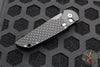 Protech TR-3- Tactical Response 3 Out The Side (OTS) Auto Knife- Military Issue- Black Fish Scale Handle- Black Plain Edge TR-3 X1 M