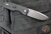 Protech Vero Synapse Design Out The Side (OTS) Auto Knife- Thick Black Aluminum Bottom Handle- Black Canvas Micarta Lid- Stonewash Magnacut Steel Blade VERO1211-BLK MIC