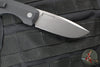 Protech Vero Synapse Design Out The Side (OTS) Auto Knife- Thick Black Aluminum Bottom Handle- Black Canvas Micarta Lid- Stonewash Magnacut Steel Blade VERO1211-BLK MIC