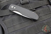 Protech Vero Synapse Design Out The Side (OTS) Auto Knife- Thick Black Aluminum Bottom Handle- Black Canvas Micarta Lid- Stonewash Magnacut Steel Blade VERO1211-BLK MIC