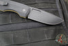 Protech Vero Synapse Design Out The Side (OTS) Auto Knife- Thick Black Aluminum Bottom Handle- Green Canvas Micarta Lid- Black DLC Magnacut Steel Blade VERO1213-GRN MIC