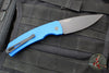 Protech Magic 2 "Whiskers" OTS Auto Knife-  Blue Smooth Body- Black Blade M2603-BLUE