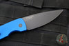 Protech Magic 2 "Whiskers" OTS Auto Knife-  Blue Smooth Body- Black Blade M2603-BLUE