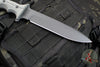 Chris Reeve Green Beret Fixed Blade- Black Canvas Micarta Handle- Black Plain Edge Magnacut Steel Blade- Tan Sheath GB7-1005