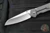 Chris Reeve Large Sebenza 31- LEFT HANDED- Insingo Edge- Sandblasted Titanium Handle- Stonewash Magnacut Blade L31-1009