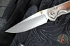 Chris Reeve Large Sebenza 31- Drop Point- Macassar Ebony Wood Inlay- L31-1116 IN CPM-MAGNACUT