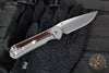 Chris Reeve Large Sebenza 31- Drop Point- Macassar Ebony Wood Inlay- L31-1116 IN CPM-MAGNACUT
