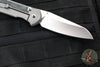 Chris Reeve Large Sebenza 31- Insingo- Glass Blasted Finished Titanium- Black Micarta Inlay- Stonewash Magnacut Steel L31-1224