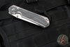 Chris Reeve Large Sebenza 31- Insingo- Glass Blasted Finished Titanium- Black Micarta Inlay- Stonewash Magnacut Steel L31-1224