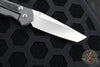 Chris Reeve Large Sebenza 31- Tanto Edge- Black Micarta Inlay- Plain Edge Blade L31-1228 in CPM MAGNACUT