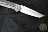 Chris Reeve Large Sebenza 31- Tanto Edge- Glass Blasted Titanium Handle- Black Micarta Inlay- Stonewash Magnacut Blade L31-1232