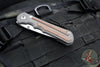 Chris Reeve Large Inkosi- Natural Canvas Micarta- Drop Point LIN-1014 In Magnacut