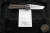 Chris Reeve Large Inkosi- LEFT HANDED- Natural Micarta Inlays- Tanto Edge LIN-1047
