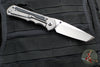 Chris Reeve- Large Inkosi- Tanto Edge- Glass Blasted Titanium Handle- Black Micarta Inlays- Magnacut Steel Blade LIN-1132
