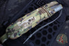 Chris Reeve Pacific Fixed Blade-Black Canvas Micarta with Black Plain Edge Magnacut Steel Blade PAC-1000