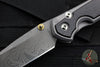 Chris Reeve Small Sebenza 31- Bog Oak Inlay- Boomerang Damascus Drop Point Blade S31-1102