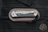 Chris Reeve Small Sebenza 31- Bog Oak Inlay- Boomerang Damascus Drop Point Blade S31-1102