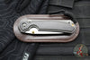 Chris Reeve Small Sebenza 31- Insingo Edge- Glass Blasted Titanium- Bog Oak Wood Inlay- Magnacut Steel Blade S31-1124 v2