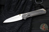 Chris Reeve Small Sebenza 31- Insingo Edge- Glass Blasted Titanium- Bog Oak Wood Inlay- Magnacut Steel Blade S31-1124 v2