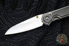 Chris Reeve Small Sebenza 31- Insingo Edge- Glass Blasted Titanium- Bog Oak Wood Inlay- Magnacut Steel Blade S31-1124 v2