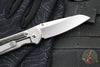 Chris Reeve Small Sebenza 31- Insingo Edge- Glass Blasted Titanium- Bog Oak Wood Inlay- Magnacut Steel Blade S31-1124 v2