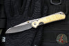 Chris Reeve Small Sebenza 31- Insingo Edge- Glass Blasted Titanium- Box Elder Wood Inlay S31-1126 in CPM MAGNACUT