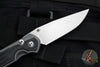 Chris Reeve LEFT HANDED- Small Sebenza 31- Black Micarta Inlay- Drop Point Blade S31-1201 in CPM-MAGNACUT