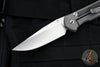 Chris Reeve LEFT HANDED- Small Sebenza 31- Black Micarta Inlay- Drop Point Blade S31-1201 in CPM-MAGNACUT