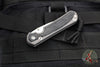 Chris Reeve LEFT HANDED- Small Sebenza 31- Black Micarta Inlay- Drop Point Blade S31-1201 in CPM-MAGNACUT