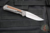 Chris Reeve Small Sebenza 31-Drop Point- Natural Micarta Inlay  S31-1212 in MAGNACUT