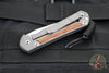 Chris Reeve Small Sebenza 31-Drop Point- Natural Micarta Inlay  S31-1212 in MAGNACUT