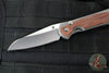 Chris Reeve Small Sebenza 31- Natural Micarta Inlay- Insingo Edge Blade S31-1222 in CPM MAGNACUT