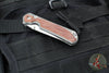 Chris Reeve Small Sebenza 31- Natural Micarta Inlay- Insingo Edge Blade S31-1222 in CPM MAGNACUT