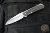 Chris Reeve Small Sebenza 31- Glass Blasted Titanium- Black Micarta Inlay- Insingo Edge Blade S31-1224 in CPM MAGNACUT