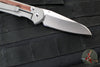 Chris Reeve Small Sebenza 31- Glass Blasted Titanium- Natural Micarta Inlay- Insingo Edge Blade S31-1226 in CPM MAGNACUT