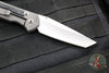 Chris Reeve Small Sebenza 31- Black Micarta Inlay- Tanto Edge Blade S31-1228 in CPM MAGNACUT