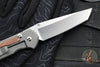 Chris Reeve Small Sebenza 31- Natural Micarta Inlay- Tanto Edge Blade S31-1230 in CPM MAGNACUT