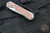 Chris Reeve Small Sebenza 31- Glass Blasted Titanium- Natural Micarta Inlay- Tanto Edge Blade S31-1234 in CPM MAGNACUT