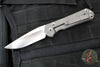 Chris Reeve Small Sebenza 31- LEFT HANDED- Drop Point- Unique Graphics- With Amethyst Cabochon- Magnacut Blade S31-1409-0136