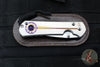 Chris Reeve Small Sebenza 31- LEFT HANDED- Drop Point- Unique Graphics- With Amethyst Cabochon- Magnacut Blade S31-1409-0136