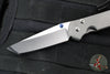 Chris Reeve Small Sebenza 31- Tanto Edge- Glass Blasted Titanium- Stonewash Magnacut Blade S31-1687