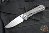 Chris Reeve Small Inkosi- LEFT HANDED- Plain Drop Point SIN-1001 in CPM-S45VN