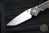 Chris Reeve Small Inkosi- Natural Canvas Micarta- Drop Point Magnacut Blade SIN-1014
