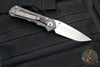 Chris Reeve Small Inkosi- Natural Canvas Micarta- Drop Point Magnacut Blade SIN-1014